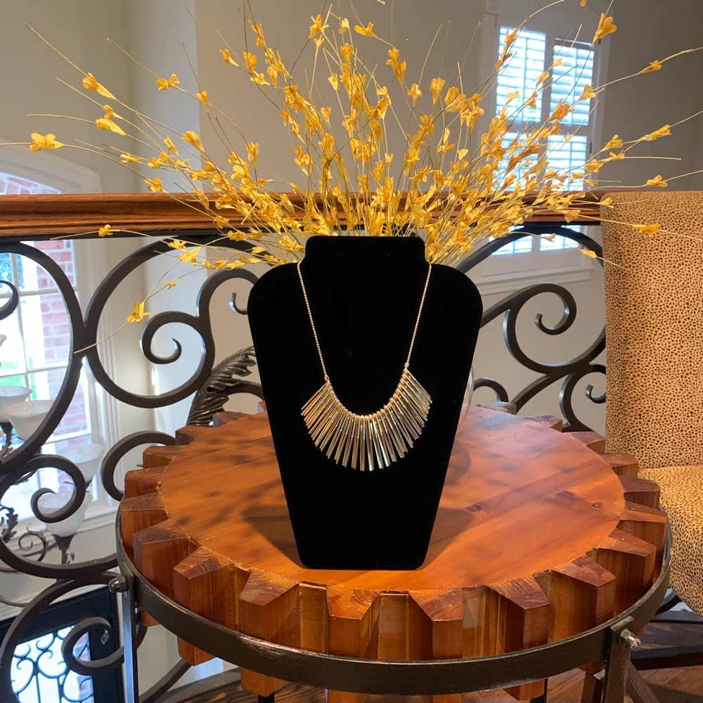Gold and Silver Fashion Necklace